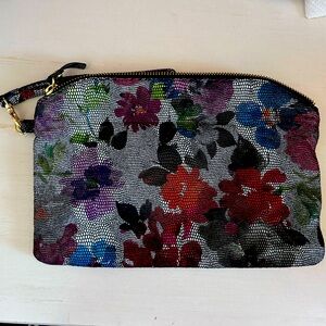 Lodis floral clutch bag